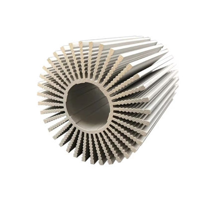kupować Okrągły wykrzywiony aluminiowy zlewk cieplny serii 6000 Led Aluminiowy zlewk cieplny online manufacture