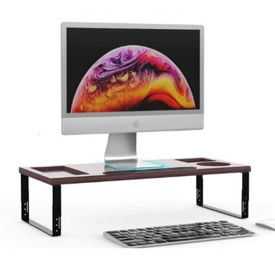 kupować Złożony monitora stand z lekkim aluminium stopu stali nierdzewnej metalu Stamping regulowalnej wysokości Portable Design online manufacture