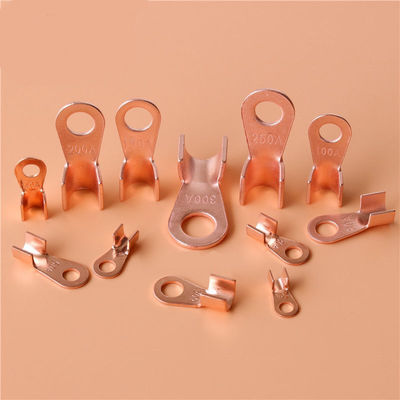 kupować Włókno Terminal Płytkowe PCB CNC Fabrykacja miedzianą miedzianą blachę metalową Stamping części elektryczne Metal Terminal Factory online manufacture