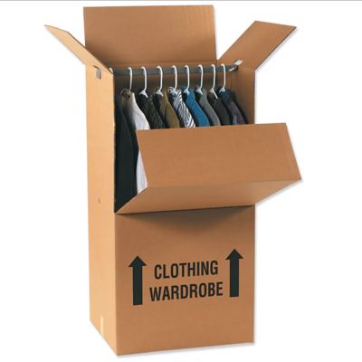 kupować DIY Przeprowadzka szafy kartonowa z wzmocnionymi ubraniami online manufacture