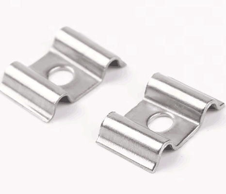 Sprężynowe zaciski, pieczętowanie metalowe, OEM, LED, światło ze stali nierdzewnej