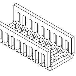 Przyczepy Stamping Perforating Bending Laser Cutting CNC Aluminium Brass Nierdzewna Stal Węglowa Zynkowane Klampy Cl